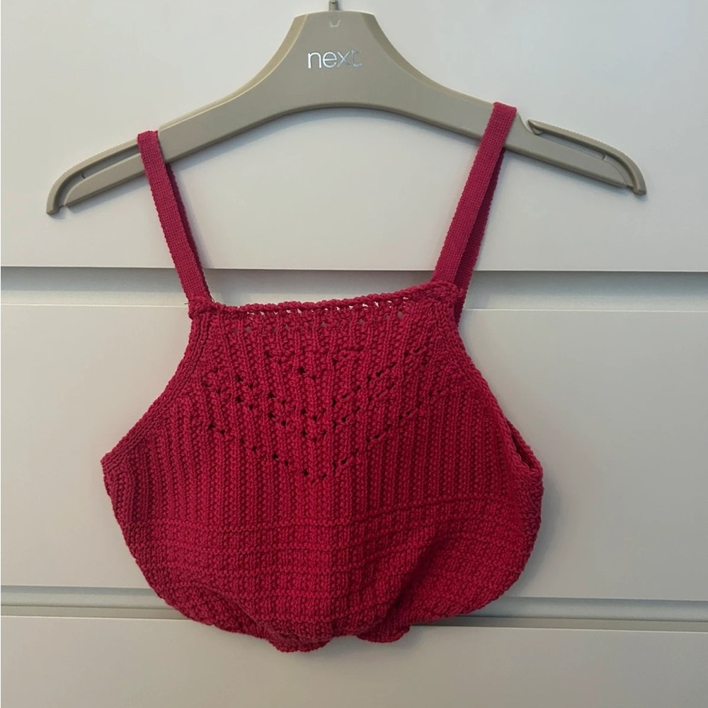 Girls knitted top - Zara